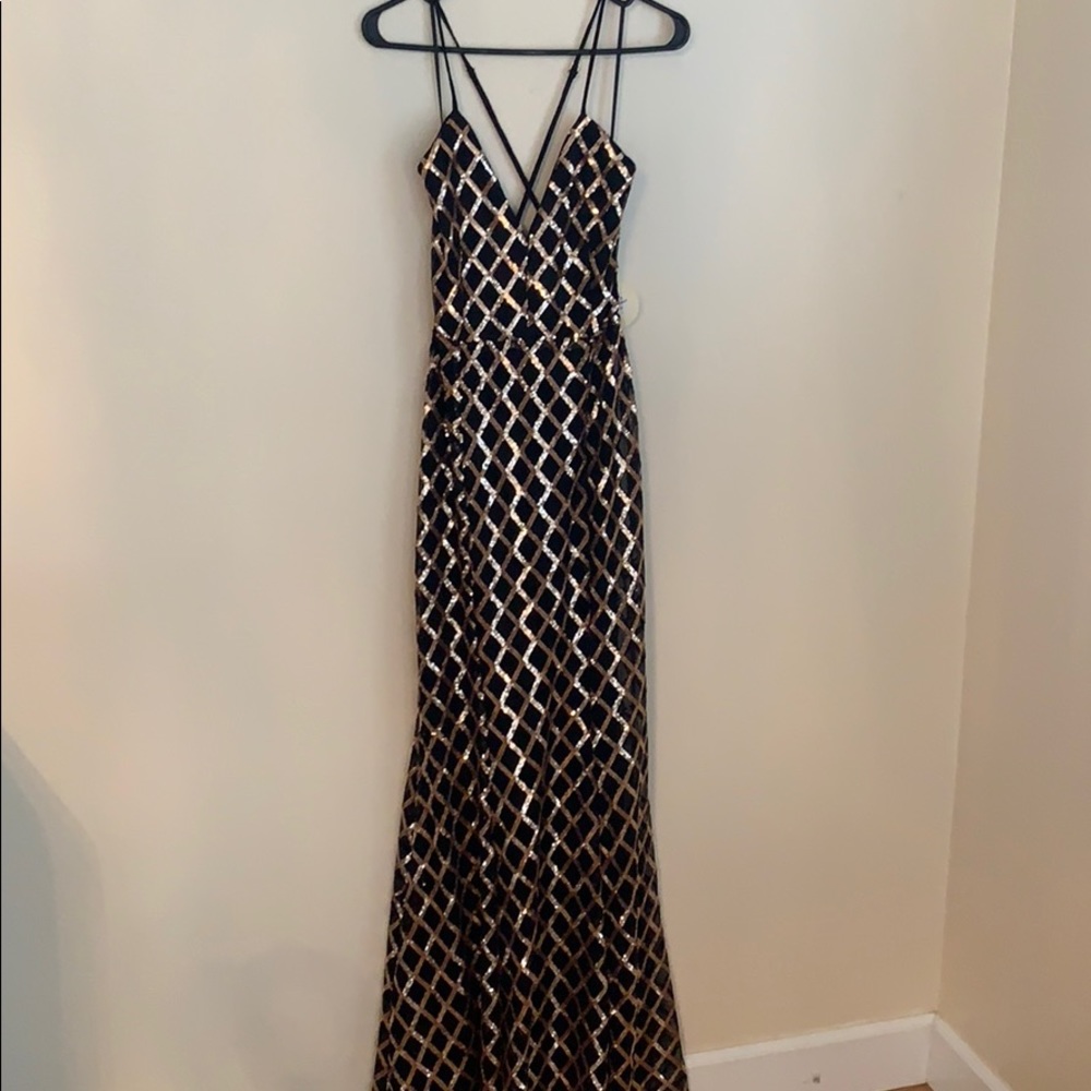 Long sequin dress